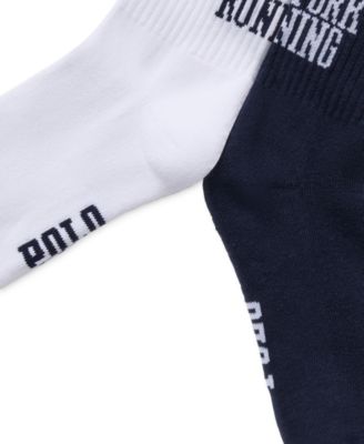 Men's 2-Pk. New York Running Crew Socks