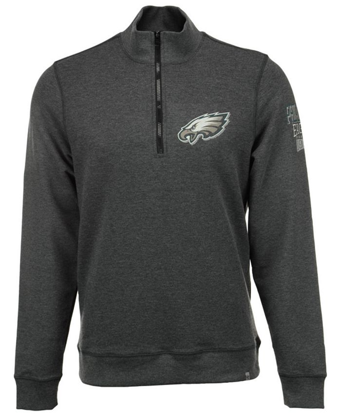 47 Brand Men's Philadelphia Eagles Forward Peak Quarter-Zip