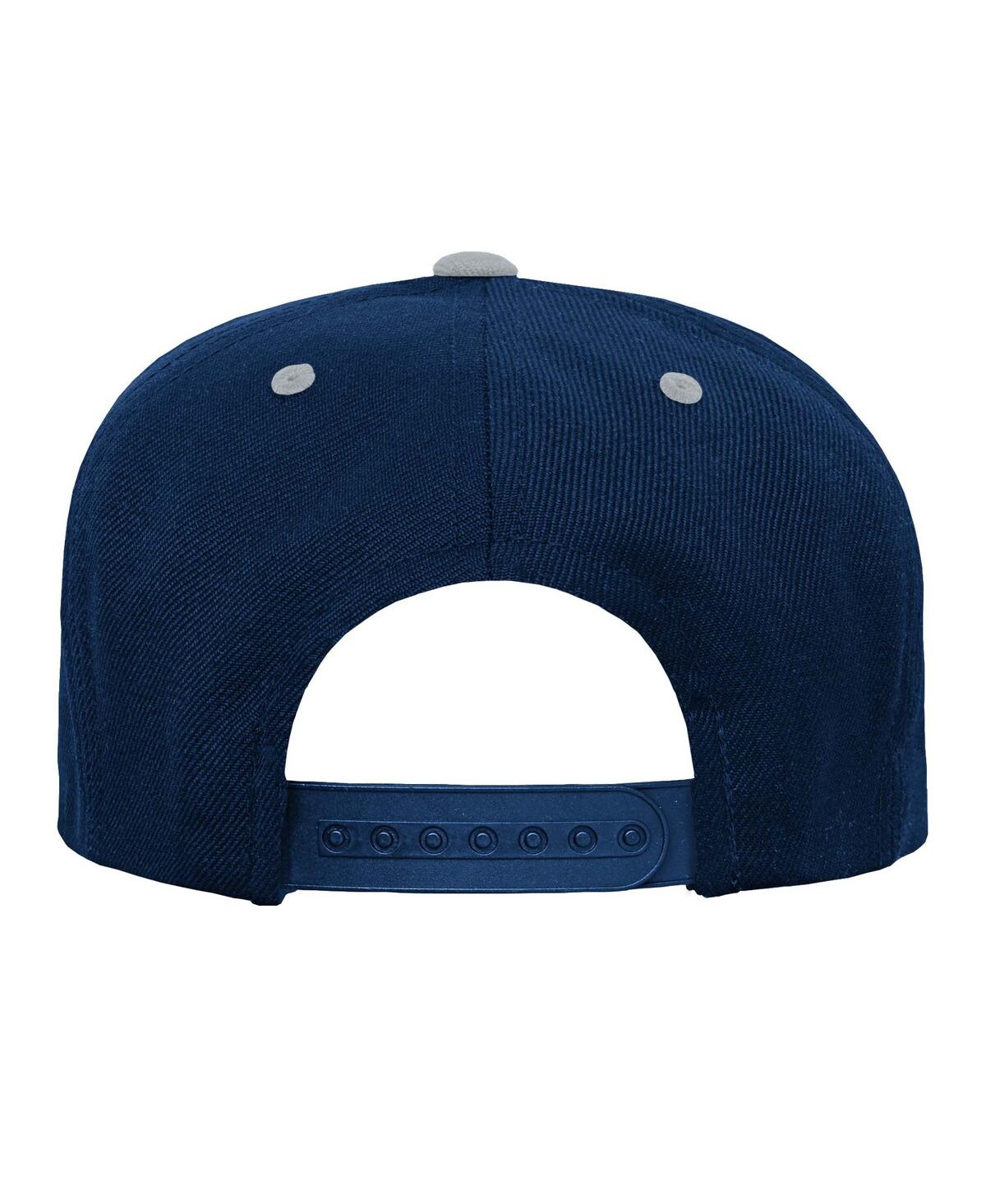 Outerstuff Big Boys And Girls Navy Dallas Cowboys Team Color Pop Snapback Hat In Navy