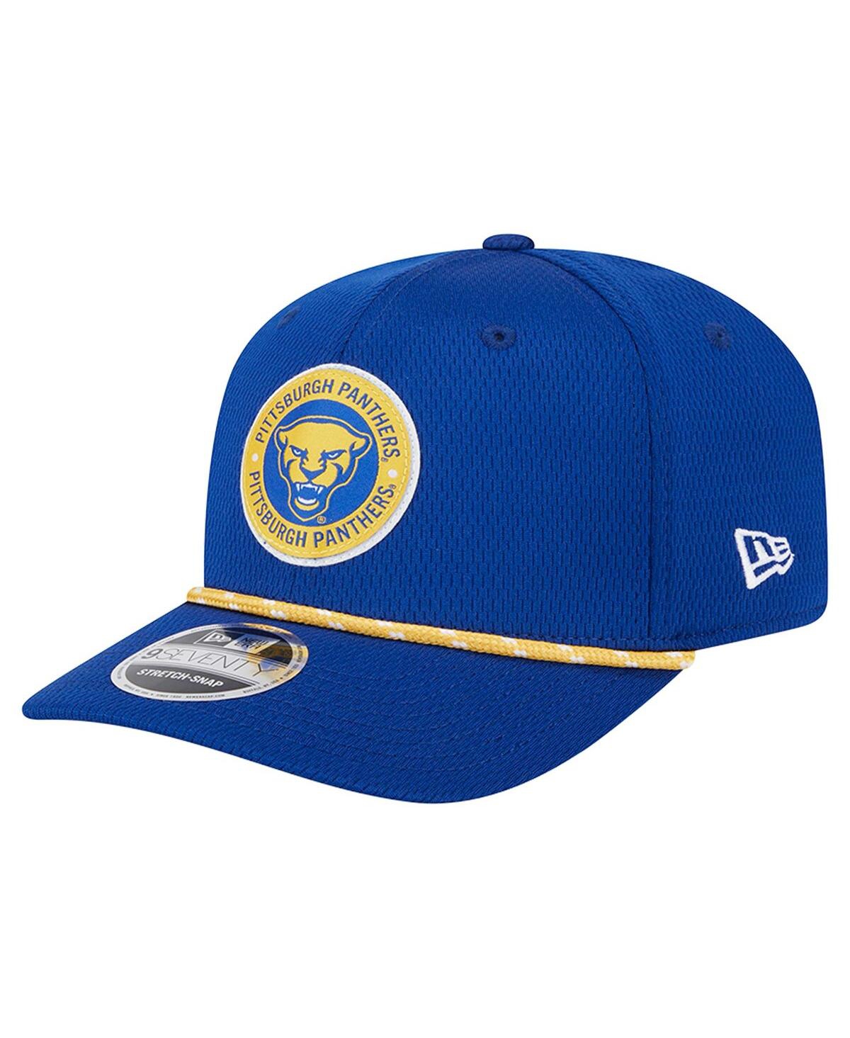 New Era Men's Blue Pitt Panthers Coolera 9seventy Rope Stretch-snap Hat In Blue