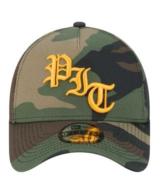 Men's Camo Pittsburgh Steelers Mystic Camo A-Frame 9FORTY Adjustable Hat