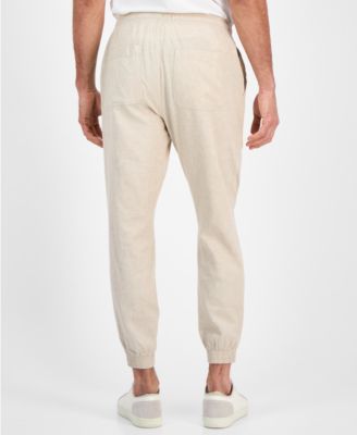 Men's Linen Joggers, Exclusively at Macy's