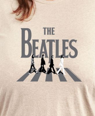 Plus Size The Beatles Graphic Pullover T-shirt
