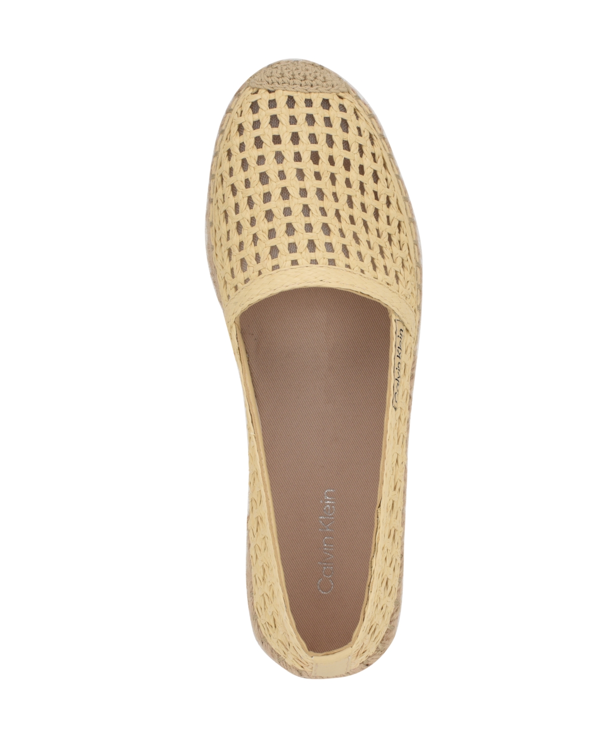 Calvin Klein Women's Women's Presley Espadrille In Light Natural