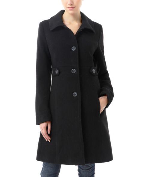 Женские куртки kimi + kai Woimen's Elise Wool Blend Walking Coat