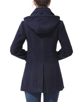Women's Mira Wool Blend Hooded Pea Coat