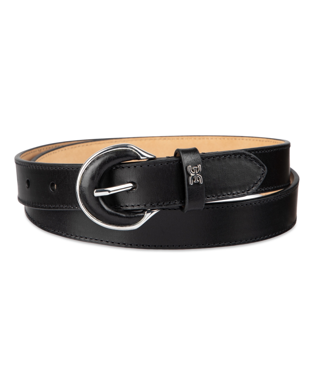 Shop Sam Edelman Leather-inset Harness Buckle Belt In Black