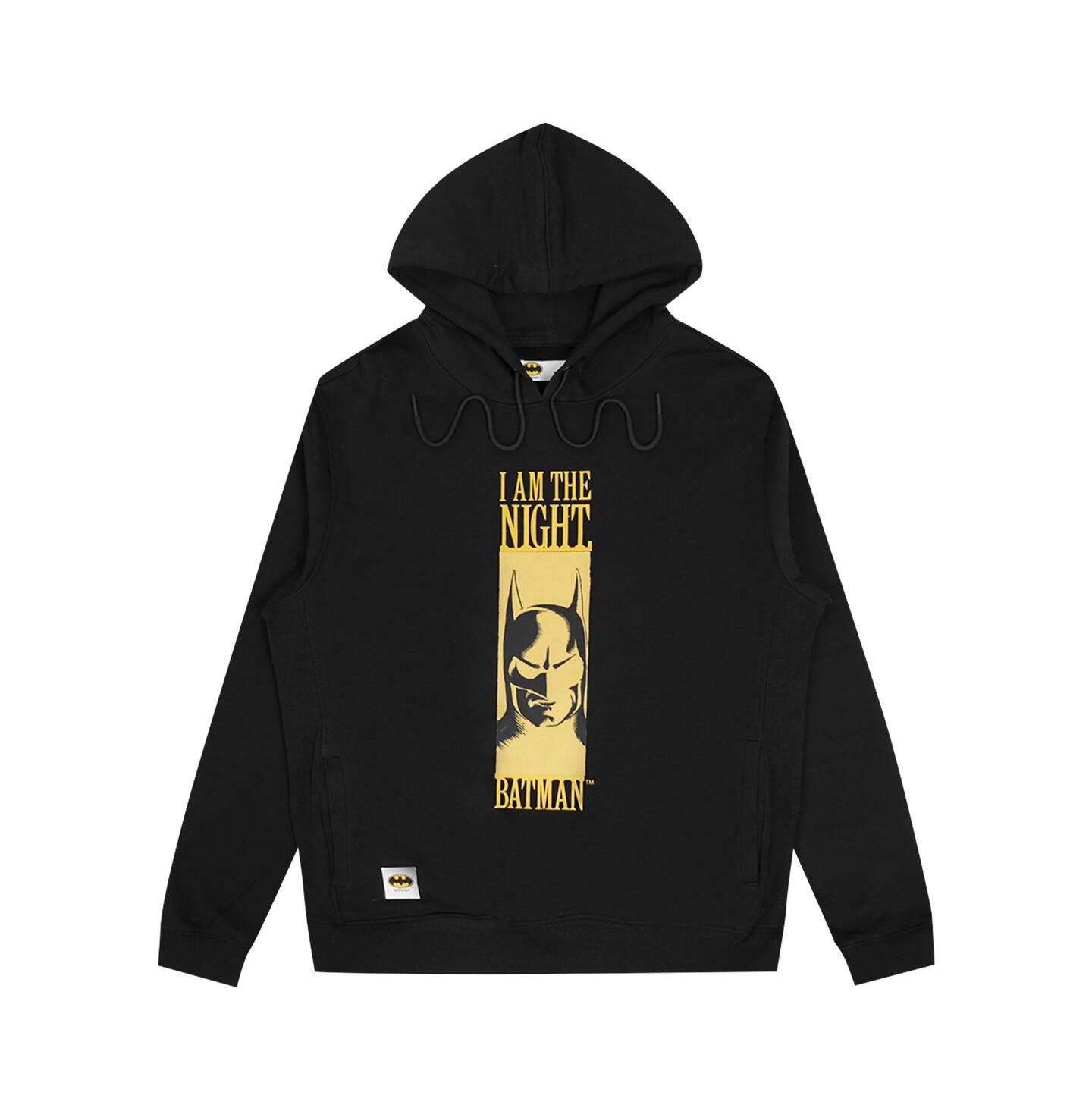 Мужское худи Freeze Max Black Batman Comics I Am The Night Pullover — фото 2
