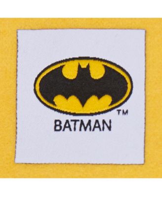 Men's Yellow Batman Comics I Am The Night Full-Zip Varsity Jacket