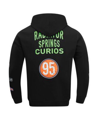 Men's Black Cars Radiator Pullover Hoodie