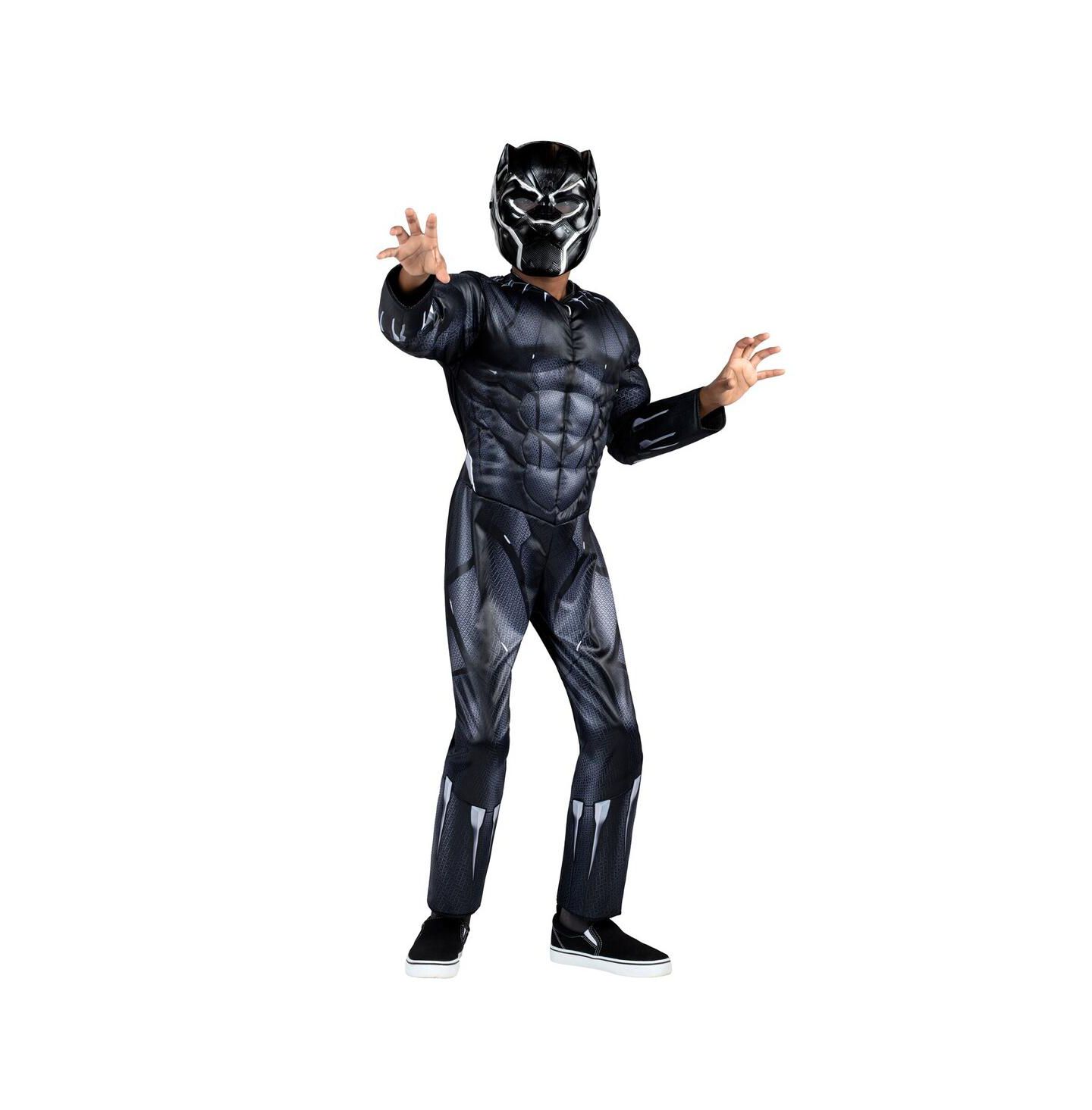 Jazwares Big Boys and Girls Black Panther Qualux Costume — фото 1