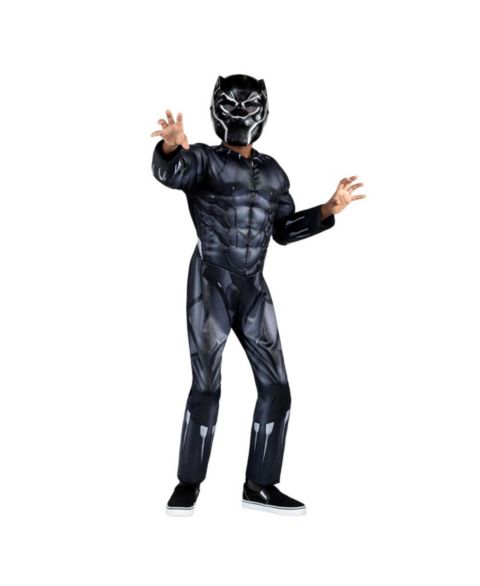 Jazwares Big Boys and Girls Black Panther Qualux Costume
