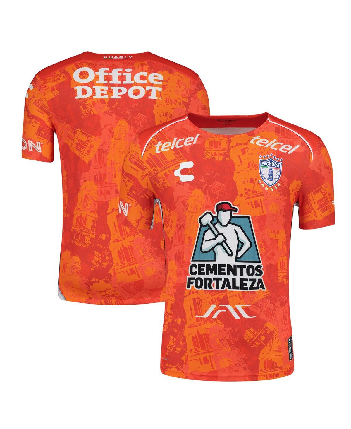 Men's Orange C.f. Pachuca 2024/25 Away Authentic Jersey - Orange