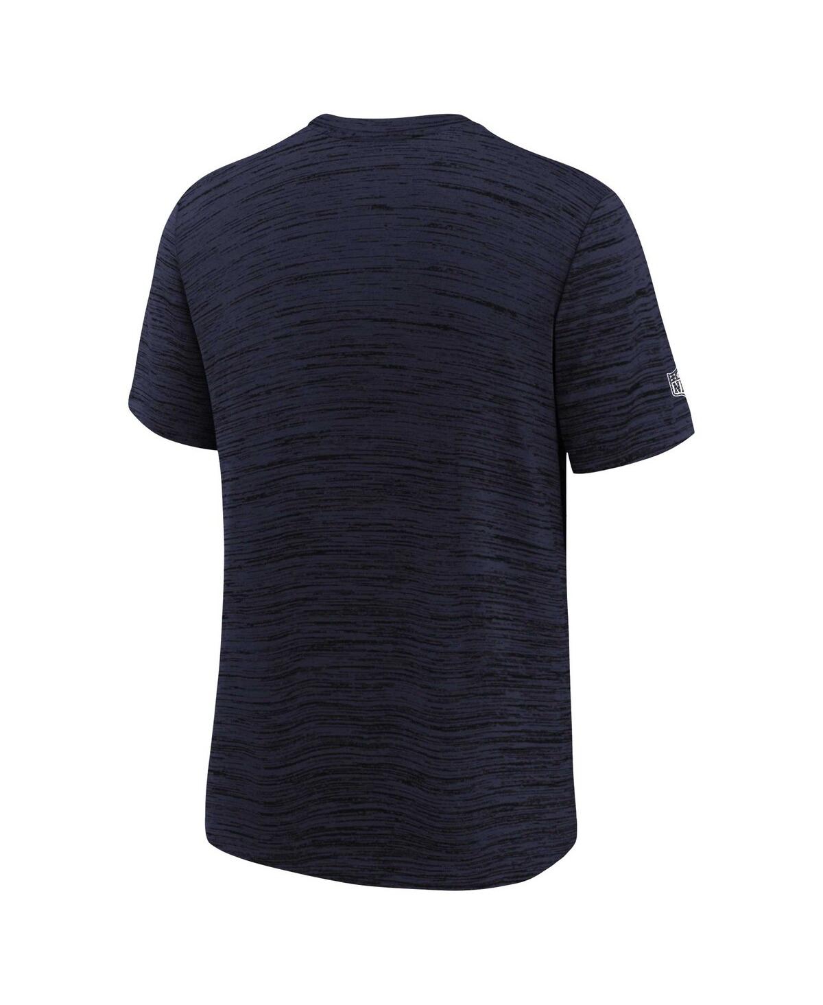 Nike Big Boys And Girls Navy Dallas Cowboys Sideline Velocity Performance T-shirt In Navy