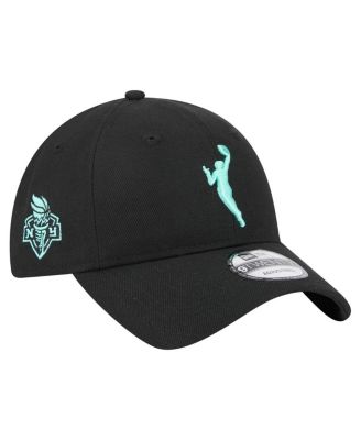 New Era - Men's  Black New York Liberty 9TWENTY Adjustable Hat