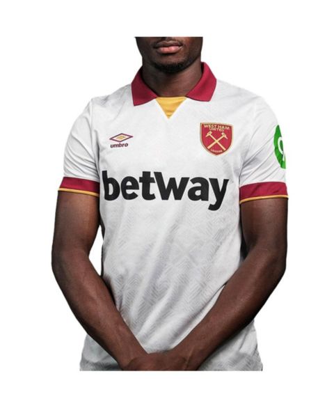 Мужской топ Umbro White West Ham United 2024/25 Third Replica Jersey