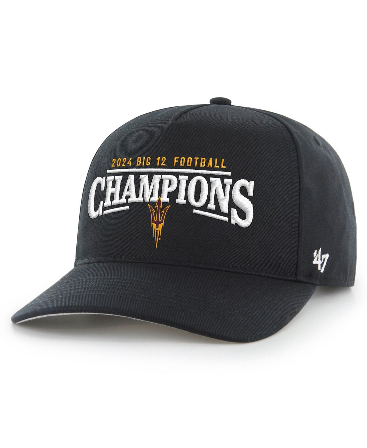 47 Brand Men's Black Arizona State Sun Devils 2024 Big 12 Football Conference Champions Hitch Adjustable Hat