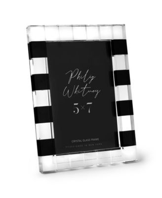 Philip Whitney Phillip Whitney Crystal Frames Collection In Clear,black