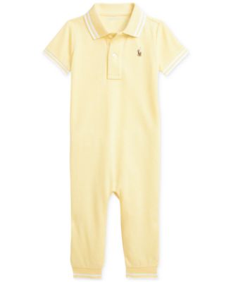Polo Ralph Lauren - Baby Collared Mesh Coverall
