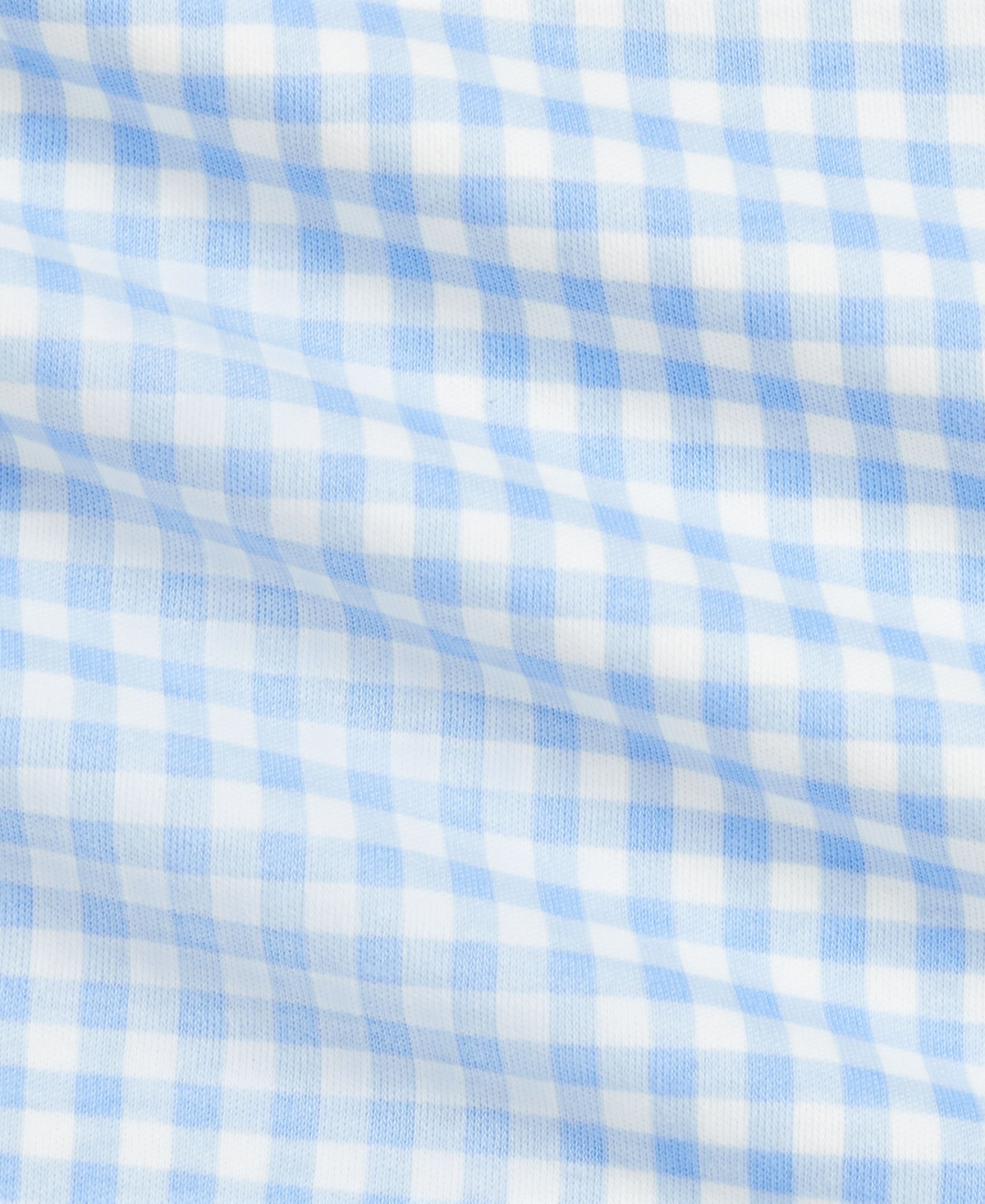 Polo Ralph Lauren Ralph Lauren Cotton Gingham Ruffle Polo Dress & Bloomers In Blue