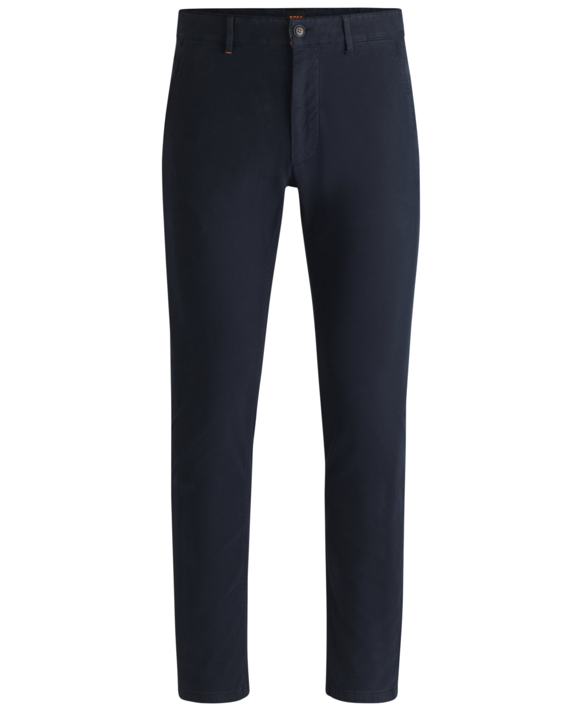 Hugo Boss Boss By  Men's Slim-fit Comfort-stretch Chinos In Dark Blue