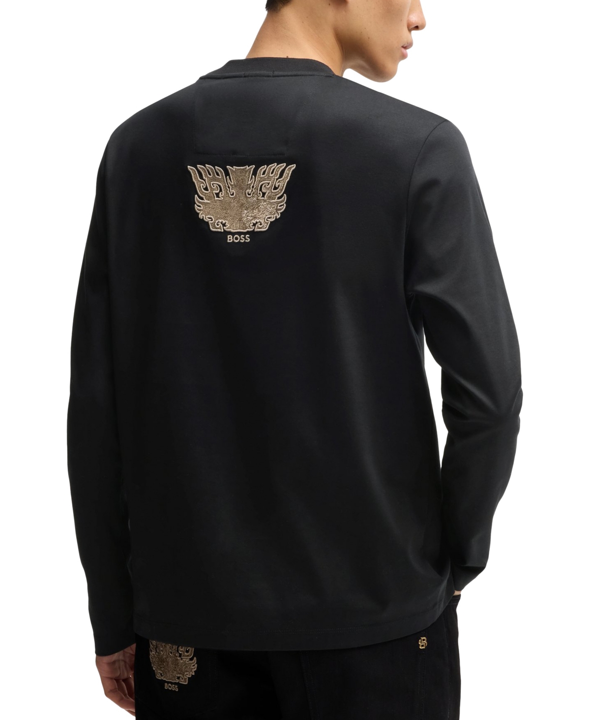 HUGO BOSS BOSS X CREATION OF THE GODS MEN'S REGULAR-FIT T-SHIRT