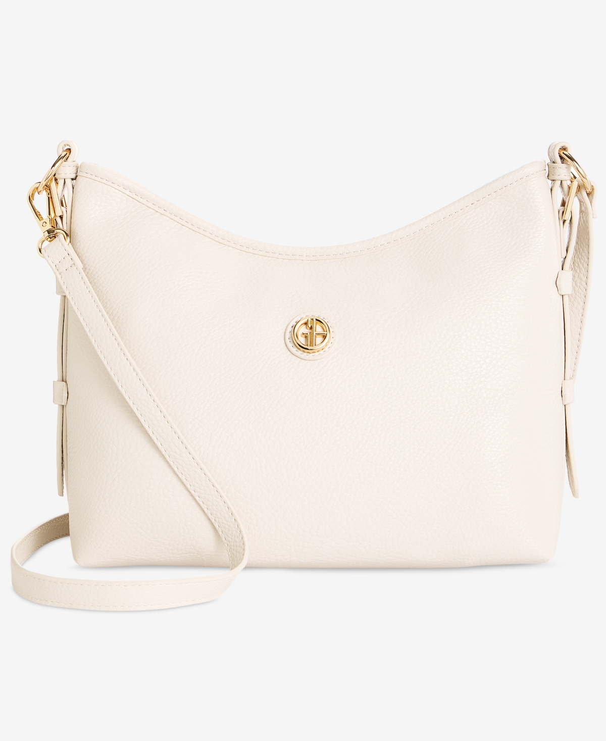 Macy's Pebble Soft Medium Shoulder Bag, Exclusively At  In White