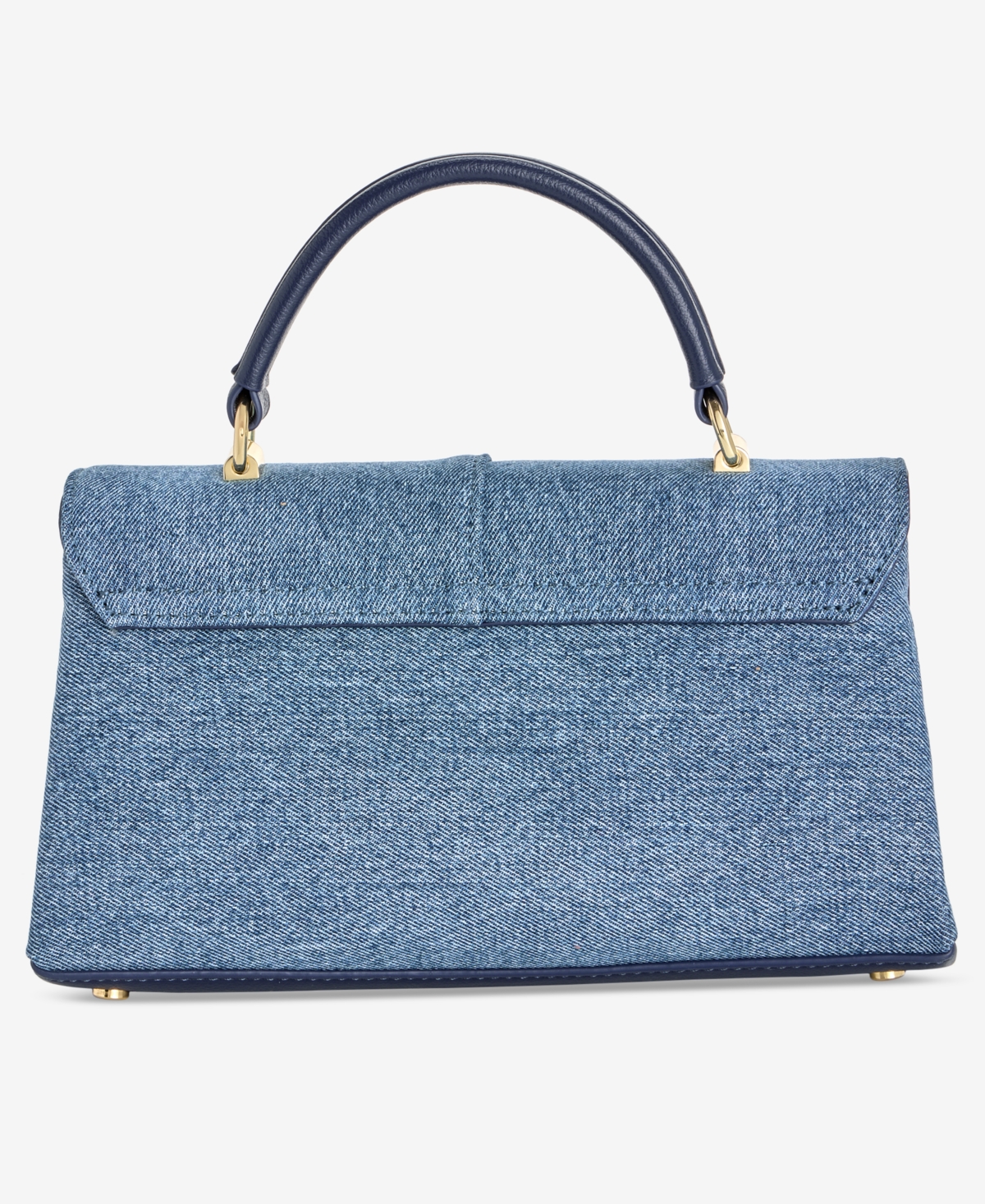 On 34th Kristt Small Denim Top Handle Crossbody, Exclusively At Macy's In Blue Notte