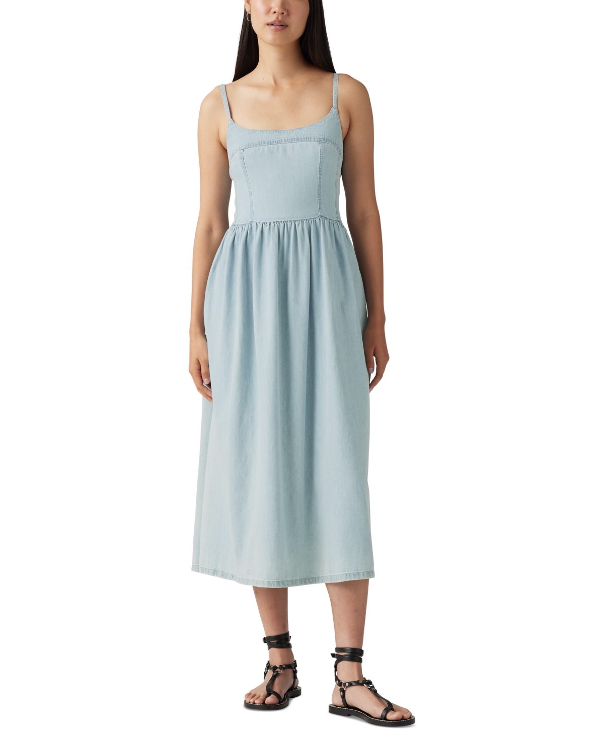 Levi's Alessie Bustier Dress In Rounded The Corner