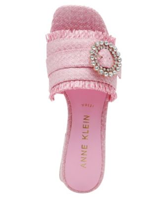 Women's Nahla Embellished Buckle Block Heel Dress Sandals