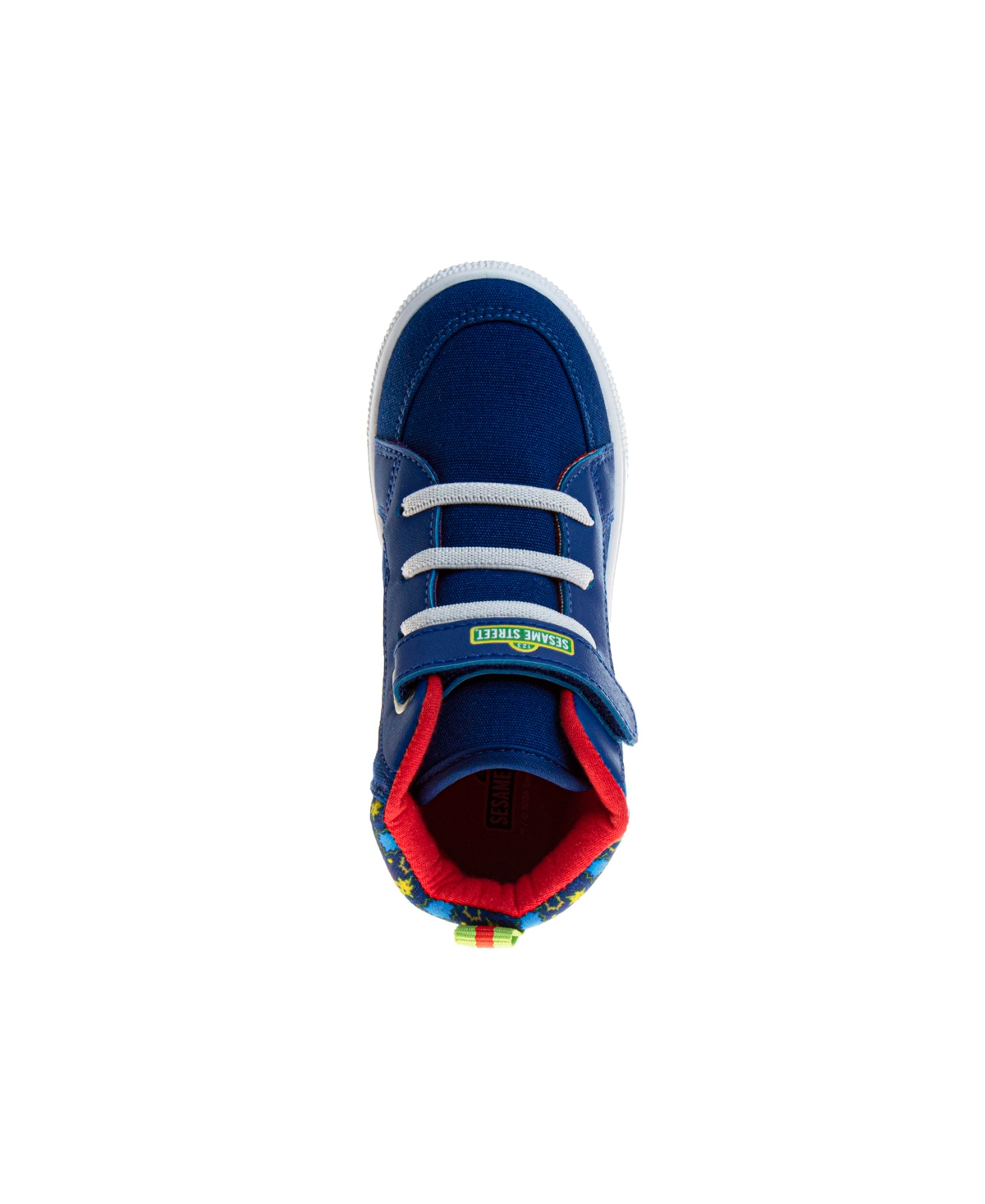 Sesame Street Toddler And Little Kids Elmo High Top Sneakers In Navy