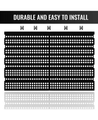 Garage Organizer Bins, 30PC Wall Mount Storage Small Parts Bins With Peg Board And Install Screws, Store Your Nuts, Bolts, Screws, Nails, Beads