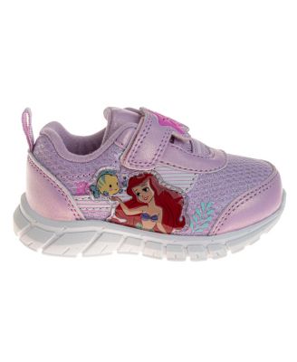 Infant and Toddler Girls the Little Mermaid Hook and Loop Sneakers