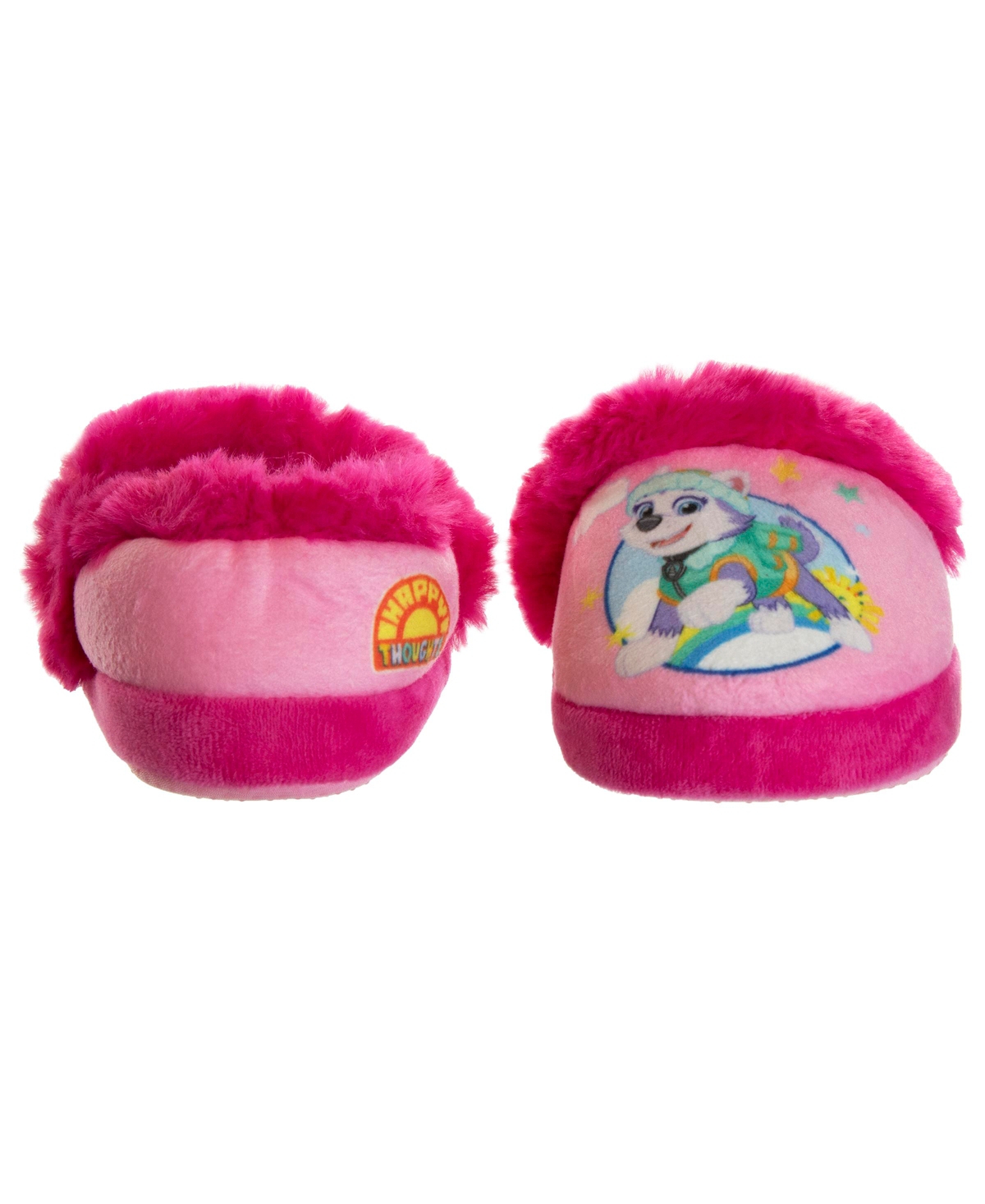 Nickelodeon Toddler Kids Paw Patrol Dual Sizes Slippers In Pink