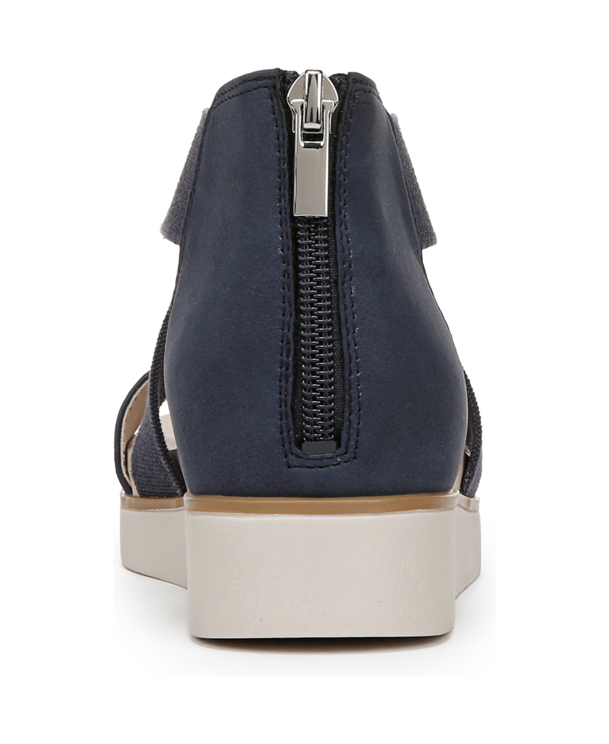 Shop Lifestride Women's Giselle Sport Platfform Sandals In Lux Navy Faux Leather
