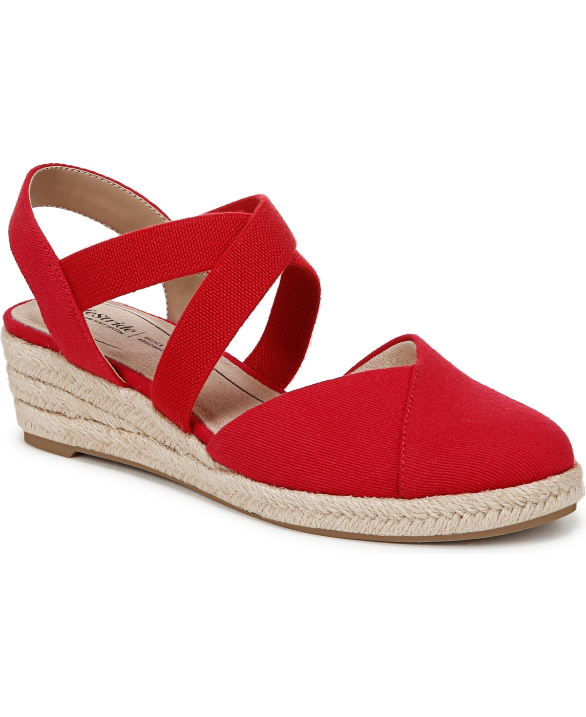 LIFESTRIDE WOMEN'S KIMBALL WEDGE ESPADRILLES 