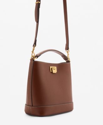 Women's Metallic Detail Mini Shopper Bag