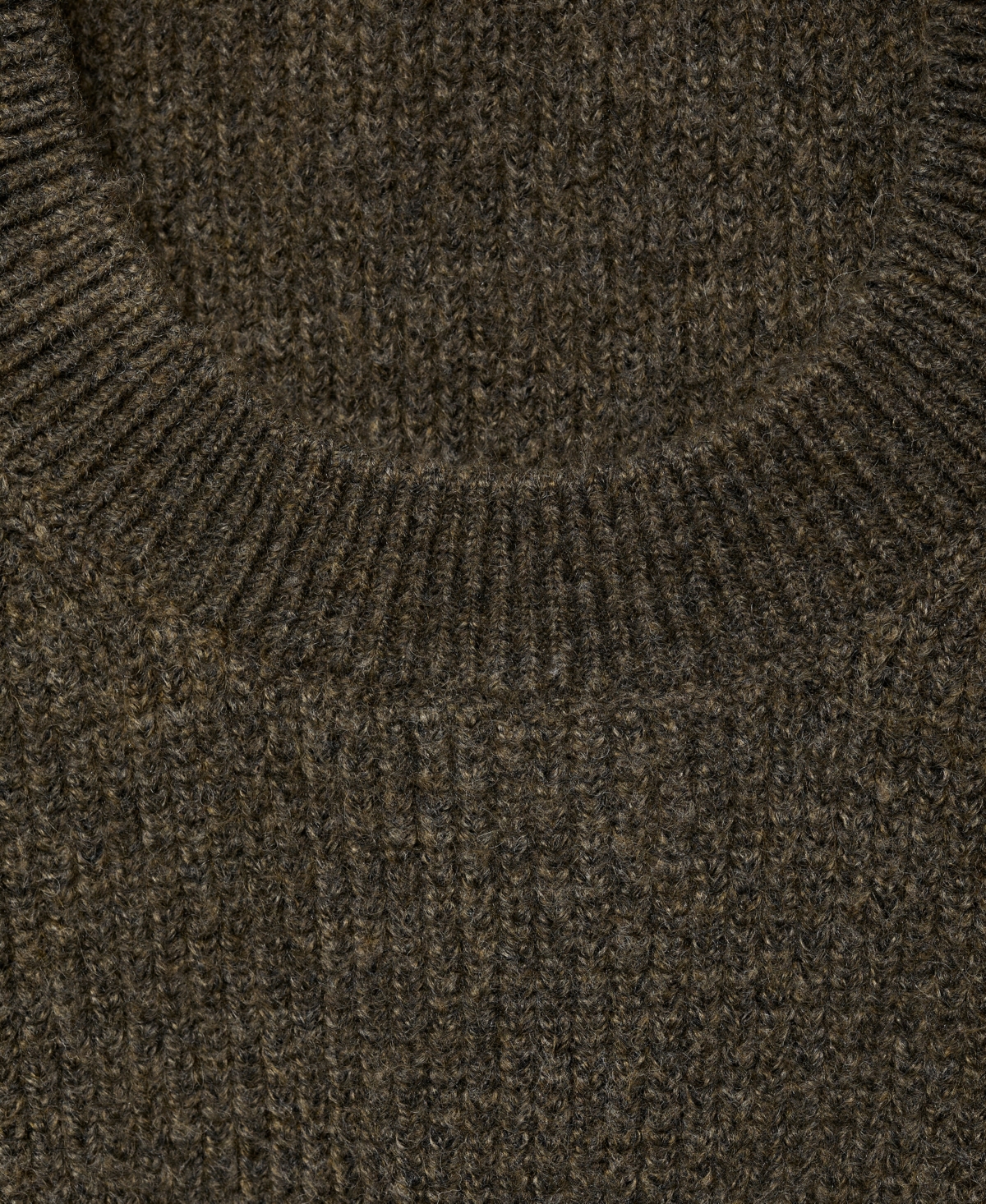Mango Erizo Crop Knit Tank In Khaki