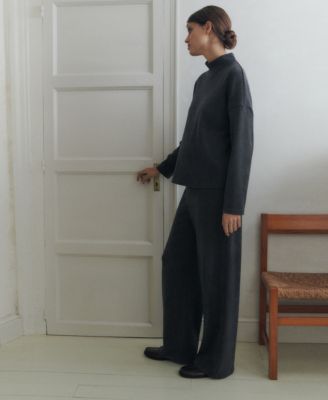 Women's Elastic Waist Corduroy Pants