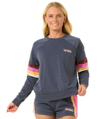 Rip Curl - Juniors' Las Dalias Raglan-Sleeve Sweatshirt