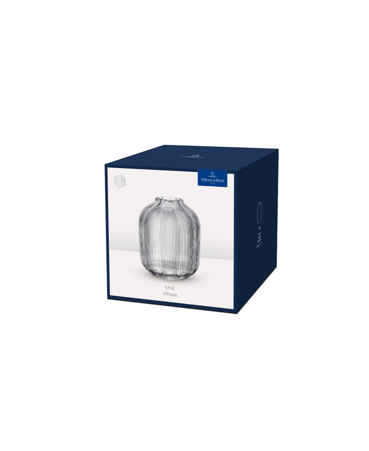 Villeroy & Boch Fleur Extra Small Vase In Clear
