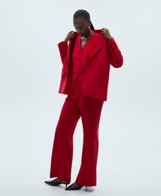 Women's Buttons Detail Suit Vest