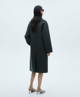 Women's Handmade Oversized Wool Coat