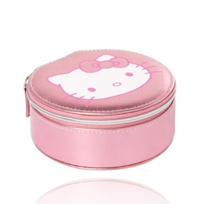 Round Zip Around Jewelry Travel Storage