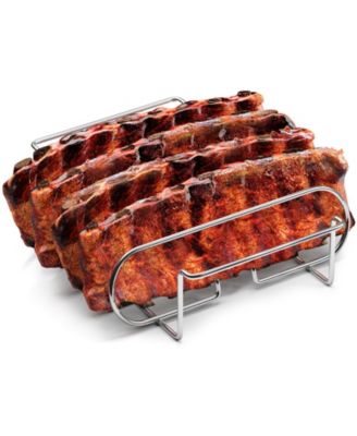 Non-Stick Rib Rack - Holds 4 Rib Racks for Grilling & Barbecuing