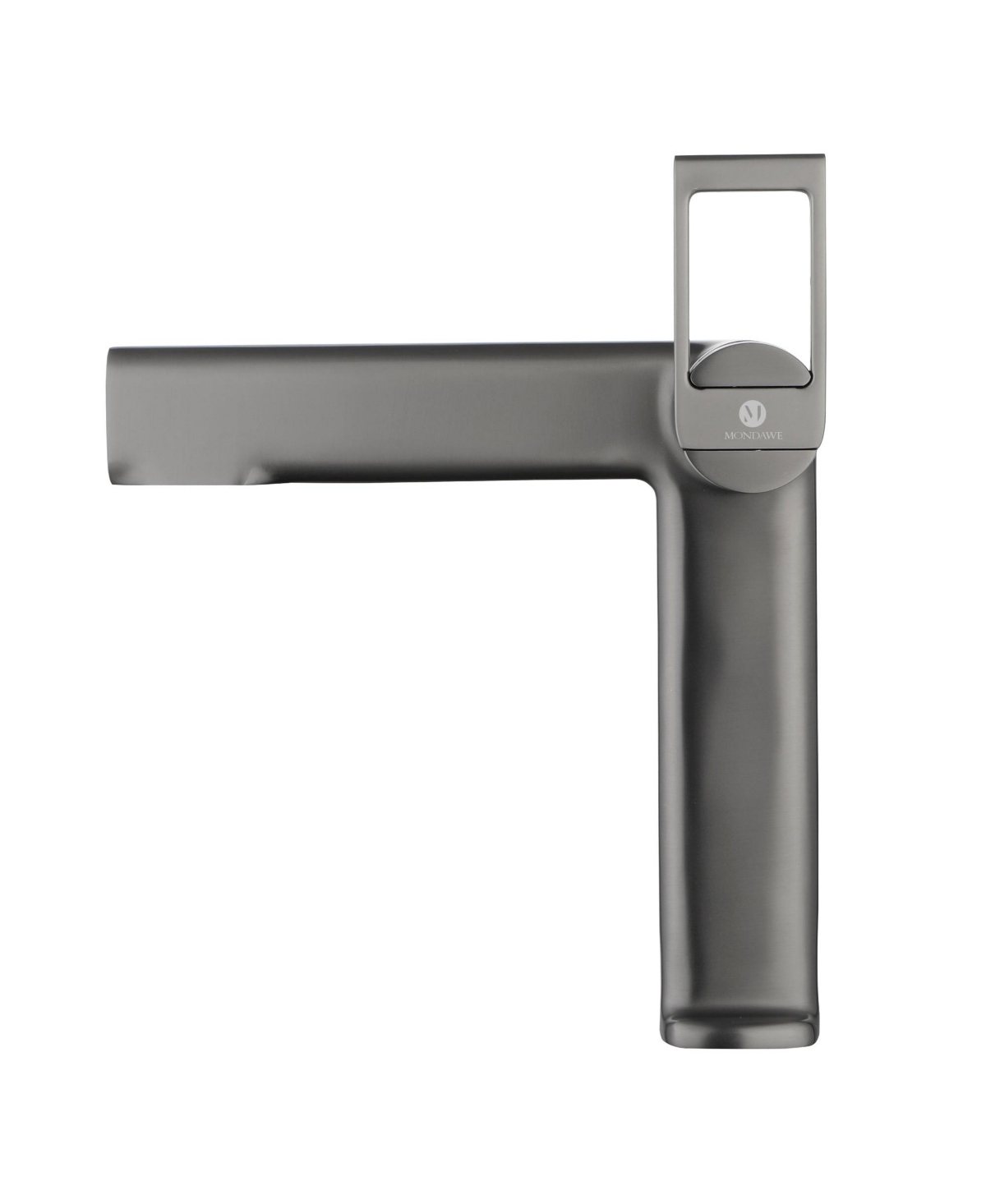 Single Hole Modern Bathroom Faucet Bathroom Sink Faucet - Brushed gold
