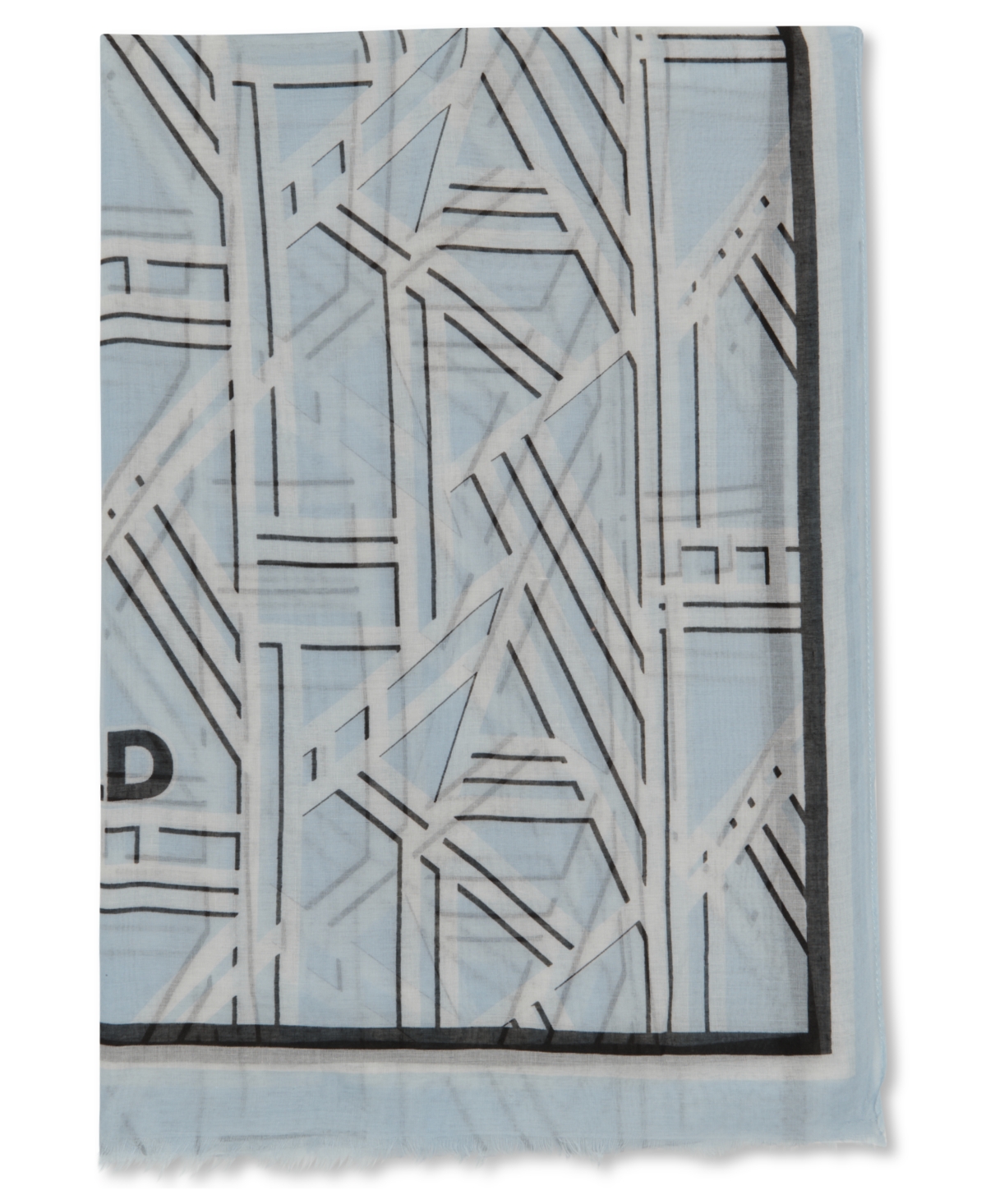 Karl Lagerfeld K Is For Karl Wrap In Chambray Blue