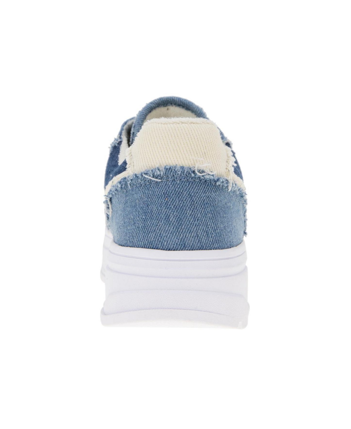 Bcbgeneration Women's Katina Lace-up Platform Sneakers In Denim