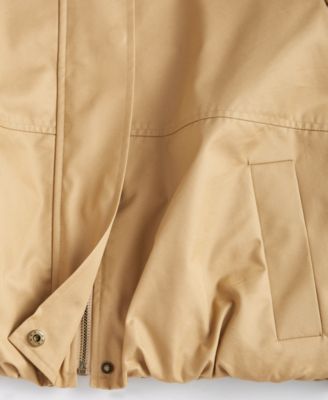 Women's Twill Bubble-Hem Bomber Jacket, Exclusively at Macy's