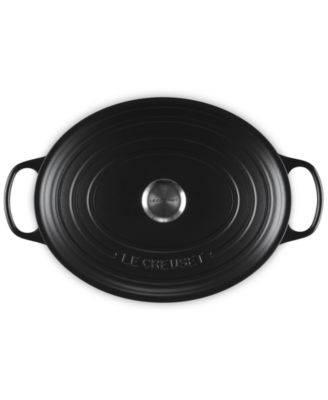 Signature Enameled Cast Iron 8-Qt, Oval Dutch Oven